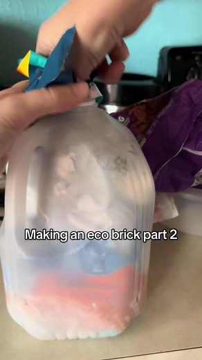 Making an Eco Brick: Part 2 of My Sustainability Journey