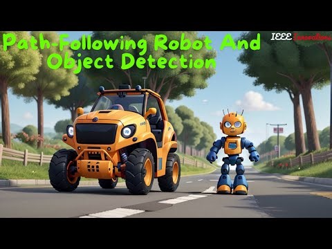 Path-Following Robot And Object Detection | MINI Projects for ECE | CSE | Line Following Robot
