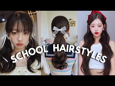 20 Easy Hairstyles For School
