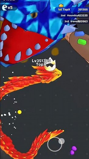 Snake Clash VIP Best Gameplay 2070 #snakeclash #games #viralshorts