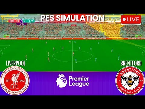 🔴Liverpool vs Brentford | English Premier League 2025/26 Match | PES 21 Gameplay