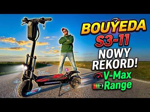 BOUYEDA S3-11 - a new record! This scooter is impossible!