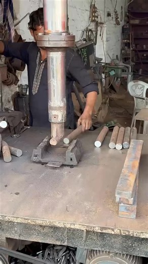 Traditional Skills on Instagram: "Swivel Making of Tractor and Trolley With Hydraulic Press Machine #swivel #tractor #trolley #manufacturing #making #hydraulicpress #machineparts #agriculturalmachinery #pressmachine #machine #bending #traditionalskills"