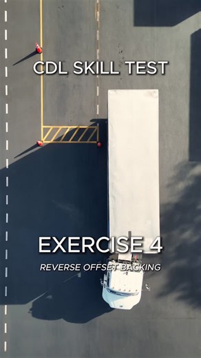 RoadPro CDL Training | CDL School | Central Florida on Instagram: "🚛 Reverse Offset Backing - the last of the 4 key CDL exam maneuvers. At first, it may look confusing - but with the right step-by-step training, it becomes clear and doable. 👨‍🏫 At RoadPro CDL our instructors teach you: ✅ How to set up your truck correctly. ✅ How to use your mirrors the right way. ✅ What examiners look for (and what mistakes cost points) 📲 Want to pass the CDL exam without stress? 