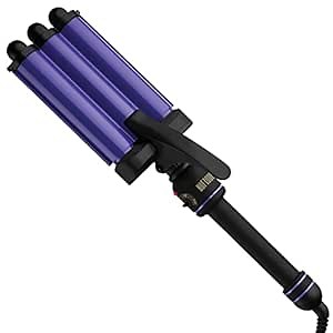 Amazon.com: Hot Tools Pro Signature 3 Barrel Hair Waver | Long Lasting Waves (Jumbo Size) : Beauty & Personal Care