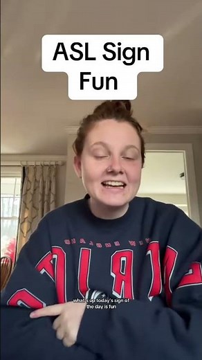 Learn How To Sign "Fun" in ASL for Beginners | American Sign Language #shorts