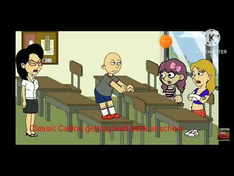 GoAnimate Classic Caillou gets held back at school