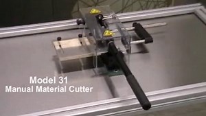 Model 31 Manual Material Cutter