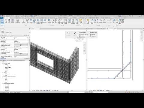 Automated Corner Reinforcement for Walls in Revit