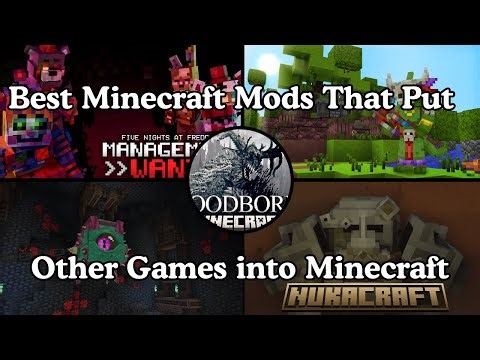 Best Minecraft Mods Based on Other Games