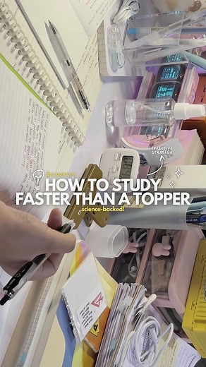 228K views · 1.6K reactions | How to study faster than a topper...
