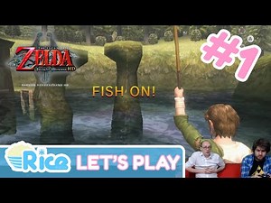 Let's Play The Legend of Zelda: Twilight Princess HD #1: Fish On! (First 20 Mins)