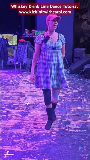 WHISKEY DRINK LINE DANCE TUTORIAL