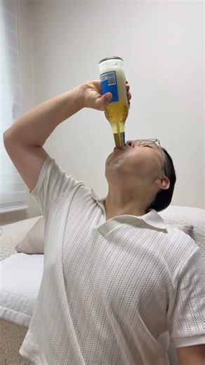 시원한 테라맥주 원샷 ㄷㄷ 🌪️