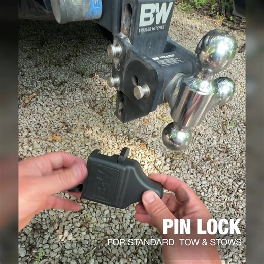 14K views · 2.4K reactions | Tow & Stow Pin Lock. | B&W Trailer Hitches | Facebook
