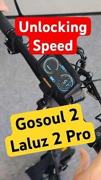 Jak odblokować AUSOM GOSOUL 2 i Laluz 2 Pro - unlocking speed #hulajnoga