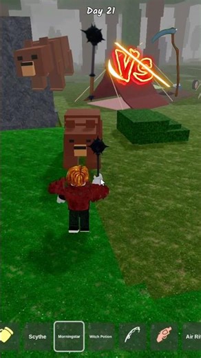 Morningstar Vs Scythe 😱99 Nights in the Forest #roblox #99nightintheforest #99nights #usa