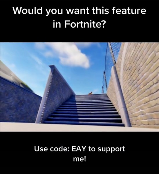 Fortnite Skateboarding Gameplay Concept