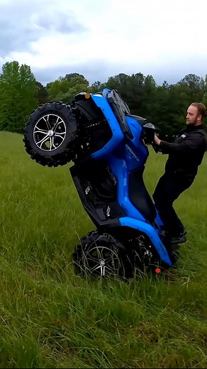 5.7K views · 106 reactions | Is this Normal 樂 How does he wheelie the long wheelbase ATV like that? #offroad #atv #cfmoto #foryou #canam #4x4 #wheelie #wow | Real Talk Powersports | Facebook