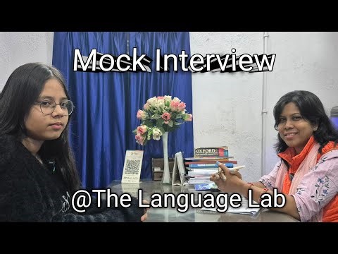 Mock Interview Demo at the Language Lab 🎤THE LANGUAGE LAB | Best Spoken English Institute In Patna |