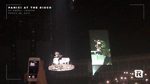 17K views · 899 reactions | Undeniably one of the best moments of Panic! At The Disco's current tour is when Brendon flies over the crowd with a piano for 'Dying In LA' | Rock Sound | Facebook