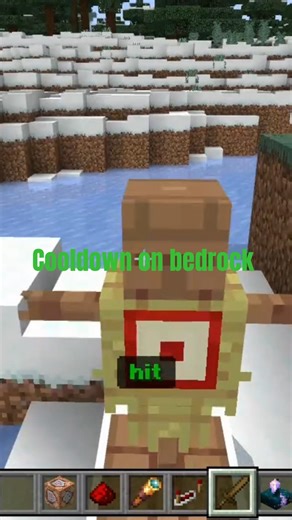 Minecraft bedrock Java cooldown. (soon I will do commands)