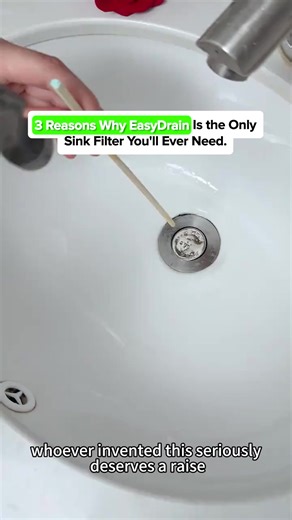 💸 Tired of paying plumbers $200 for clogs? Meet EasyDrain® — the simple fix that stops blockages before they start. ✔ Catches food, hair & debris instantly ✔ Installs in seconds, no tools needed ✔ Just lift, rinse, reset — spotless every time ✔ Reusable, durable, chemical-free One EasyDrain® can save you hundreds in plumber bills. 👉 Order now & protect your drains today — backed by our 90-day money-back guarantee! | Easy Drain