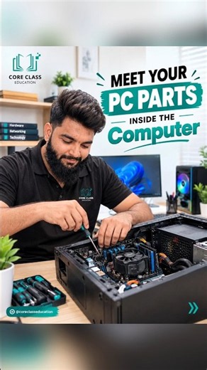 Meet Your PC Parts 🖥️ | Complete Computer Hardware Guide for Beginners