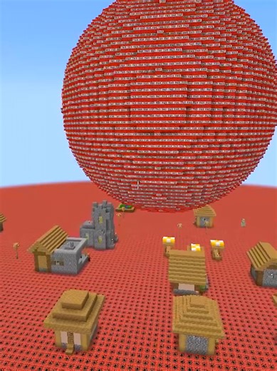 Minecraft TNT Experiment #minecraft #experiment #minecraftmemes #fyp #fypシ
