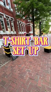 T-Shirt Bar Setup 💕✨ | setup