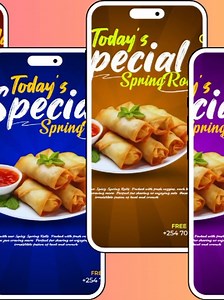 Spring Into Creativity! 🌸✨ Watch how I designed this vibrant Spring Rolls poster using Photoshop! Perfect blend of flavor and flair! 🎨🔥 #PhotoshopSkills #SpringRolls #CreativeProcess #GraphicDesign #TikTokTrends #PosterDesign #FoodLovers #DesignerLife #ArtInspiration #AdobePhotoshop #TikTokFoodie #DesignTips #CreativeJourney #FoodPoster #DesignChallenge