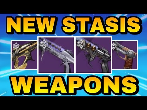 HOW TO GET EVERY NEW STASIS WEAPON IN DESTINY 2! - Destiny 2 Stasis Legendary Weapons! - Season 15