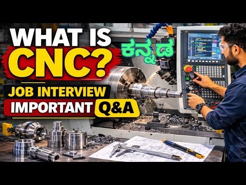 🔥What is CNC❓CNC JoB QA l Why CNC is Better than Conventional Machine | CNC Basics ಕನ್ನಡ l