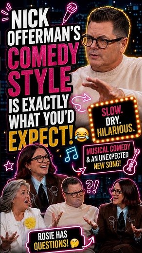Nick Offerman’s Comedy Style Is Exactly What You’d Expect 😂