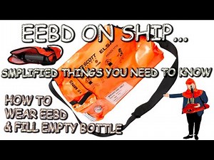 EEBD | How to Use Life-Saving Device | How to refill EEBD | BA Compressor #ship #eebd #scba
