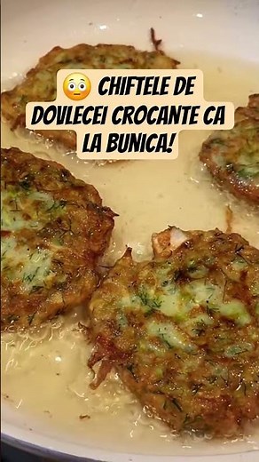 CHIFTELE DE DOVLECEI Crocante 😳 Rețetă Simplă de Vară #chiftelededovlecei #dovlecei #retetadevara