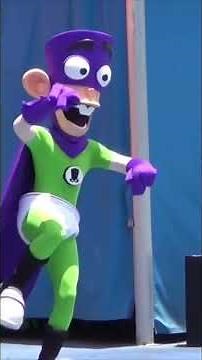 Nickelodeon characters at the Nick Hotel’s 10th birthday in Orlando