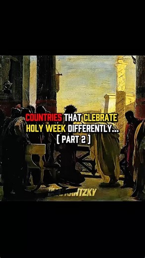 This Is How The World Celebrates Holy Week | P2 ✝️🙏#christian #holyweek #jesuschrist #bible #shorts