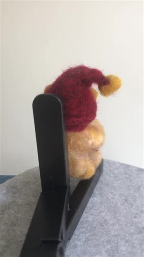 Needle Felted Teddy Bear Ornament: Holiday Decor, OOAK Collectible Teddy Sculpture - Etsy