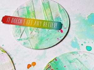 A Scrapbooking Mixed Media Process Video