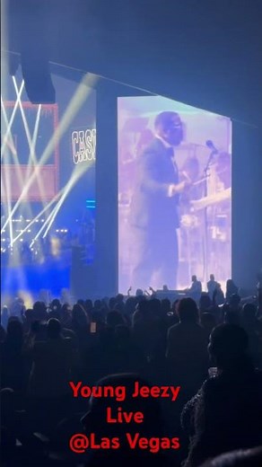 Young Jeezy live in Las Vegas with full orchestra #livemusic #concert #rap #snowman