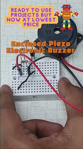 How To Make Door Security Alarm Project At Home | Using Enclosed Piezo Electronic Buzzer| LDR Sensor