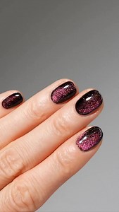 33K views · 7.2K reactions | POV: You nailed your spooky season mani with One Gel  Get the look using One Gel in Real Black and One Gel Iridescent Magnetic Topper ✨ #DIYNails | Dashing Diva USA | Facebook