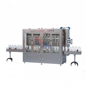 [Hot Item] Servo Driven Linear Type Liquid Glass or Pet Bottle Jar Filling Machine