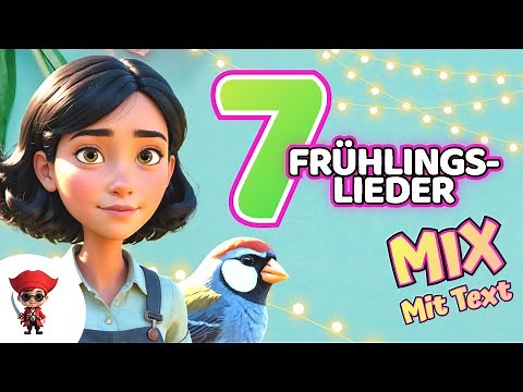 Kinderlieder Frühling - Der Mix mit Text zum Mitsingen | Tonpiraten