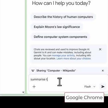 Accessing Gemini Sidebar in Google Chrome Browser