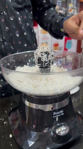 Preethi cocosta coconut scraper demo