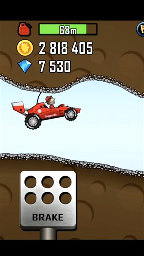 Hill Climb Racing – Race Car on Cave #041 #shorts