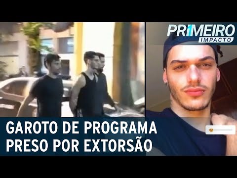 RJ: garoto de programa é preso por tentar extorquir empresário | Primeiro Impacto (07/10/22)