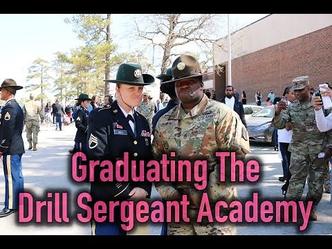 Drill Sergeant Academy Graduation!